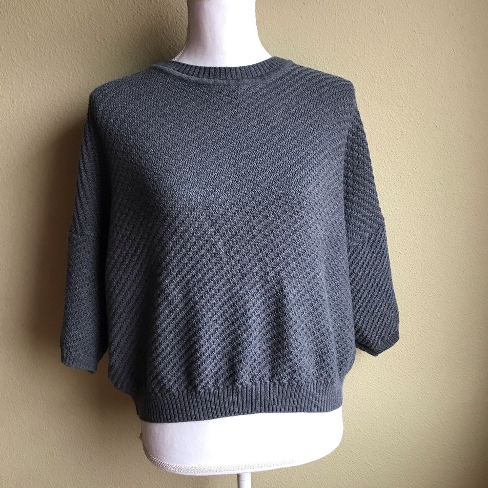 Diarte garmentory knit crop sweater - Picture 1 of 6